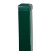 Stĺpik Strend Pro EUROSTANDARD, 1600/60x40/1,25 mm, zelený, hranatý, čiapočka, Zn+PVC, RAL6005