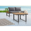 Záhradný stôl, stolík - Tampa Lounge 80cm Polywood Natural (Tampa Lounge 80cm Polywood Natural)