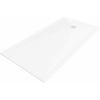 Mexen Stone+ obdĺžniková kompozitná sprchová vanička 160 x 80 cm, biela, kryt biely - 44108016-W