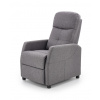 Halmar Relaxační křeslo Felipe, tmavá šedá