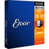 Struny na elektrickú gitaru 10-52 Light Heavy Nanoweb Elixír