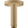 HANSGROHE prívod zo stropu S, dĺžka 100 mm, kartáčovaný bronz, 27393140