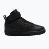 Detské topánky Nike Court Borough Mid 2 black/black/black