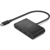 Belkin Connect USB-C to 4-Port USB-C Hub - Black AVC018btBK