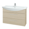 Dreja Umývadlová skrinka TAKE IT SZZ2 105 - D04 Dub / Úchytka T04 / D04 Dub