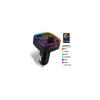 CONNECT IT CarRGB Bluetooth transmitter, 2xUSB+MicroSD, ČERNÝ CCC-9090-BK