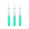 XQMax Darts Násadky Gradient with Logo - medium - clear green