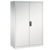 Kancelárska skriňa Acurado, krídlové dvere, 1200 x 600 x 1950 mm, bledosivá
