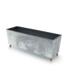 PROSPERPLAST Hrantlík URBI CASE BETON EFFECT N beton 77 cm