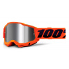 100-PERCENT, 100% ACCURI 2, 100% OKULIARE ORANGE, ZRKADLOVÉ STRIEBORNÉ PLEXI