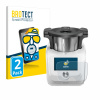 2x BROTECT Entspiegelungs-Folie pro SilverCrest Monsieur Cuisine Connect (2x Matná - Antireflexní ochranná fólie BROTECT pro SilverCrest Monsieur Cuisine Connect)