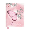 Pamätník Junior 14 x 18 cm, 80 listov, čistý - Butterfly