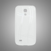 Puzdro gumené Samsung I9190 Galaxy S4 mini transparentné