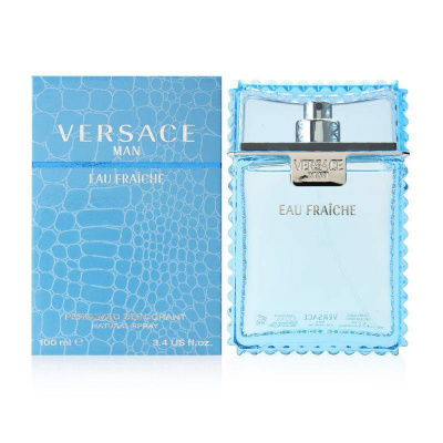 Versace Man Eau Fraiche, Deodorant spray 100ml - odlahcena verzia toaletnej vody pre mužov