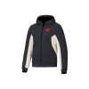 Bunda CHROME V3 ŠPORT HOODIE HONDA kolekcia, ALPINESTARS (tmavo šedá/krémová/červená, veľ. M)