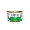 SCHESIR Doplnkové mokré krmivo pre mačky kuracie mäso v želé Konzerva 70g