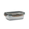 Nerezový obedár 850 ml , transparent grey Farba: transparent grey