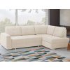 Rohová sedacia súprava Stilo, béžová látka, pravý roh