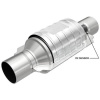 Katalyzátor se vstupem pro 1 lambda sondu MagnaFlow 99235HM - 60mm (MagnaFlow #99235HM UNIVERSAL-FIT CATALYTIC CONVERTER)