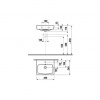 Jika Lyra plus - Umývadlo s prepadom 40, 400x340 mm, biela H8153800001041