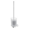 Nimco MAYA WC kefa s držiakom, matné sklo/chróm MA 29094CN-26 MA 29094CN-26