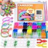 Gumičky na výrobu náramkov Cameleon 6800 ks sada s príslušenstvom