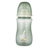 Canpol dojčenská fľaša EasyStart Goose zelená 240 ml
