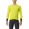 Castelli Flight Jersey Air, Sulphur Veľkosť: M Pánsky celozapínací aero dres s dlhým rukávom