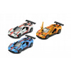 Kovový závodný model auta na naťahovací pohon 12,5 cm - 3 farebné varianty