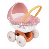 Hlboký kočík s textilom Pram Soft Baby Nurse Smoby pre 42 cm bábiku s 54 cm vysokou ergonomickou rúčkou od 18 mes