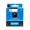 ECODATA alt. páska pre DYMO 45803 D1, S0720830 Black On White Tape (19mm) (ECO-45803)