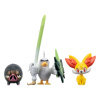 Jazwares Súprava figúrok Pokémon Battle 3-Pack Fennekin, Lechonk, Sirfetch'd 5 cm