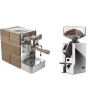 Stone Espresso Mine Premium Wood + Eureka Mignon Specialita Compatto, CR chrome