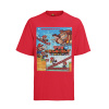 Hattree Retro Donkey Kong Nintendo DS Series Mario Affen Game T-Shirt Herren 1 Up Level