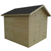 Záhradný drevený domček 2,7x2,7m, (16mm), CORUNA (Záhradný drevený domček CORUNA (16mm), rozmer 2,7 x 2,7m, v.2,2m)
