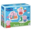 DODO Prasátko Peppa Rodina 3v1 2,3,4 dielov