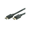 Kábel DisplayPort M/M 20m, 4K@60Hz, DP v1.2, 21.6Gbit/s, aktívny, jednosmerný, čierny, pozl. konekt.