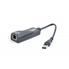 Gembird adaptér - USB 3.0 (M) / RJ45 (F) Gigabit LAN, káblik
