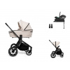 MUUVO Quick 4.0 Travel Set + Cybex Aton B2 i-Size + Base One desert sand 2025