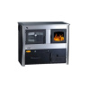 ABC Sporák CONCEPT 2 MAX THERMO HYDRO, 18,7 kW, nerez, 107 x 56,5 x 85 cm, Ľ