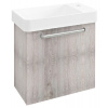 Sapho LATUS VIII umývadlová skrinka 51x50x28cm, dub Mocca (LT081) SPH LT080-1212