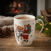 Vianočný porcelánový hrnček ALTOM DESIGN WYPRAWA MIKOŁAJA 400 ml