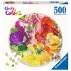 RAVENSBURGER Okrúhle puzzle Kruh farieb: Ovocie a zelenina 500 dielikov RAVENSBURGER Okrúhle puzzle Kruh farieb: Ovocie a zelenina 500 dielikov