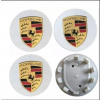 Kryt 100 65 mm porsche czarne 65 dekle