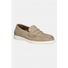 Nubukové mokasíny Tommy Hilfiger TOMMY HILFIGER NUBUCK P LOAFER pánske, béžová farba, FM0FM05350 EUR 45