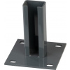 Pätka Strend Pro EUROSTANDARD, 60x40 mm, antracit, RAL7016, na ukotvenie, pre stĺpik