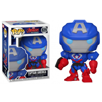 Funko POP! 829 Marvel: Avengers Mech Strike - Captain America