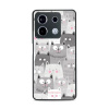Lesklý kryt Mobiwear Glossy - Xiaomi Redmi Note 13 Pro 5G / Poco X6 5G - G045G - Kočičky (Prémiové lesklé pouzdro, obal, kryt Mobiwear Glossy na mobil Xiaomi Redmi Note 13 Pro 5G / Poco X6 5G - G045G