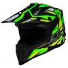 Cross helmet iXS iXS363 2.0 X12045 čierna matt-žltá fluo-green fluo XL