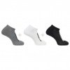 Salomon Everyday Low 3-Pack LC2087100 black/white med,grey melange XL